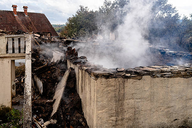 Professional Fire Damage Removal technician working in Riverside, PA